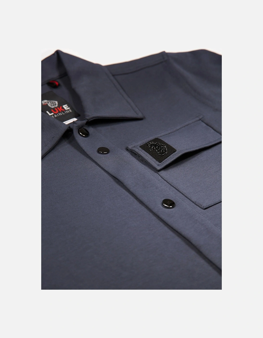 Kingpin Premium Overshirt - Porpoise Grey