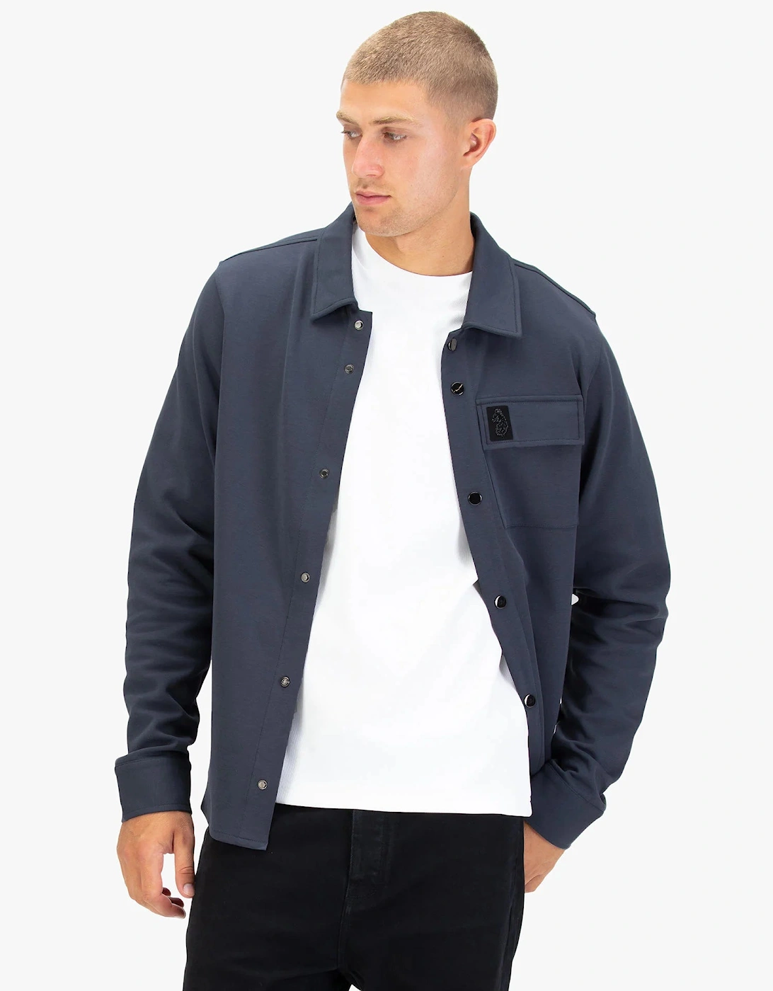 Kingpin Premium Overshirt - Porpoise Grey