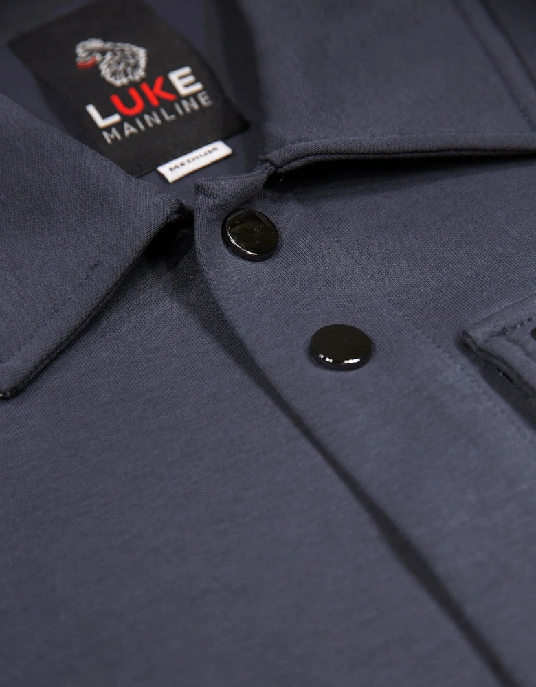 Kingpin Premium Overshirt - Porpoise Grey