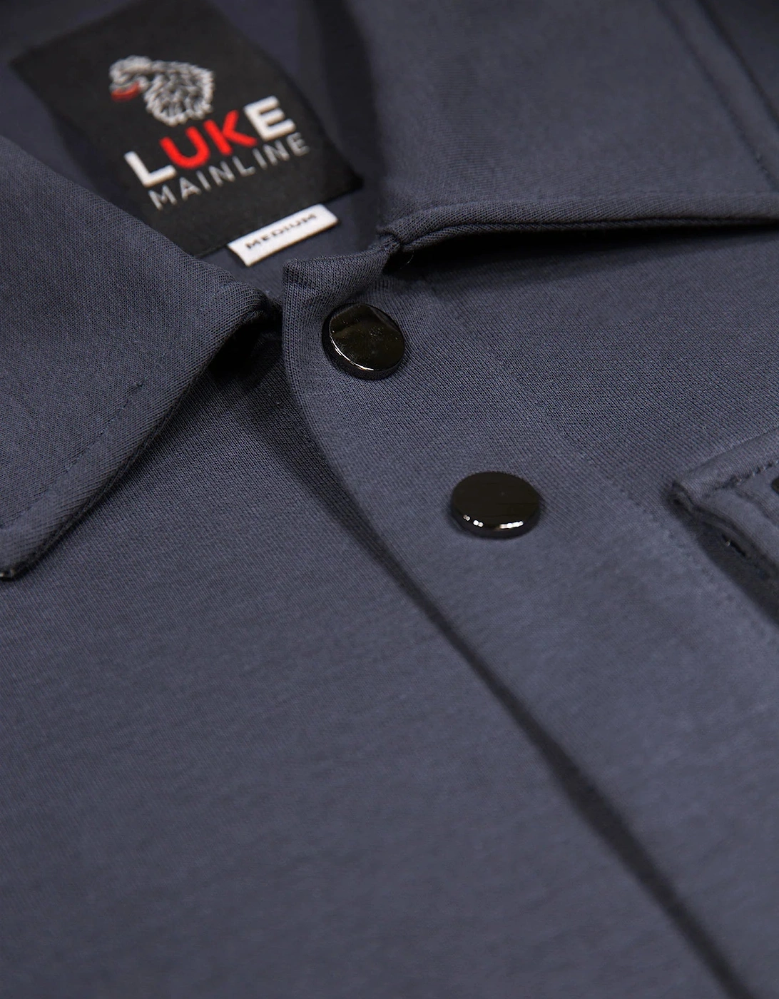 Kingpin Premium Overshirt - Porpoise Grey