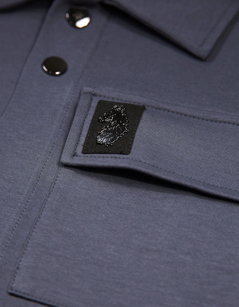 Kingpin Premium Overshirt - Porpoise Grey