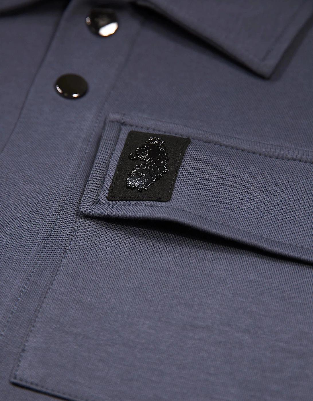 Kingpin Premium Overshirt - Porpoise Grey