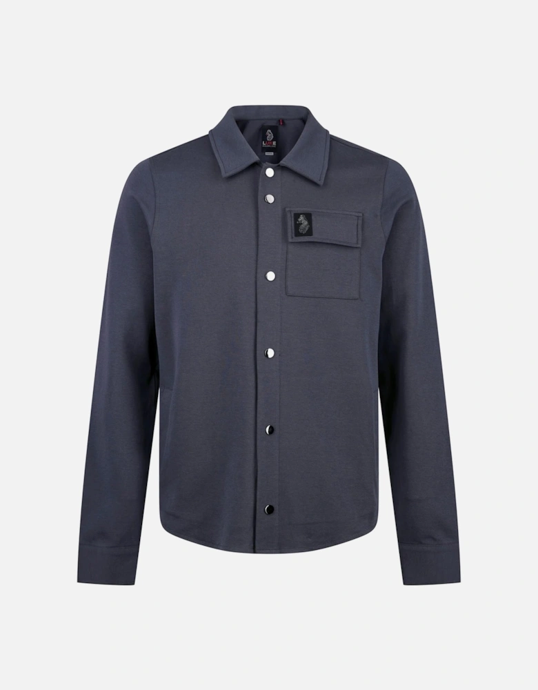 Kingpin Premium Overshirt - Porpoise Grey