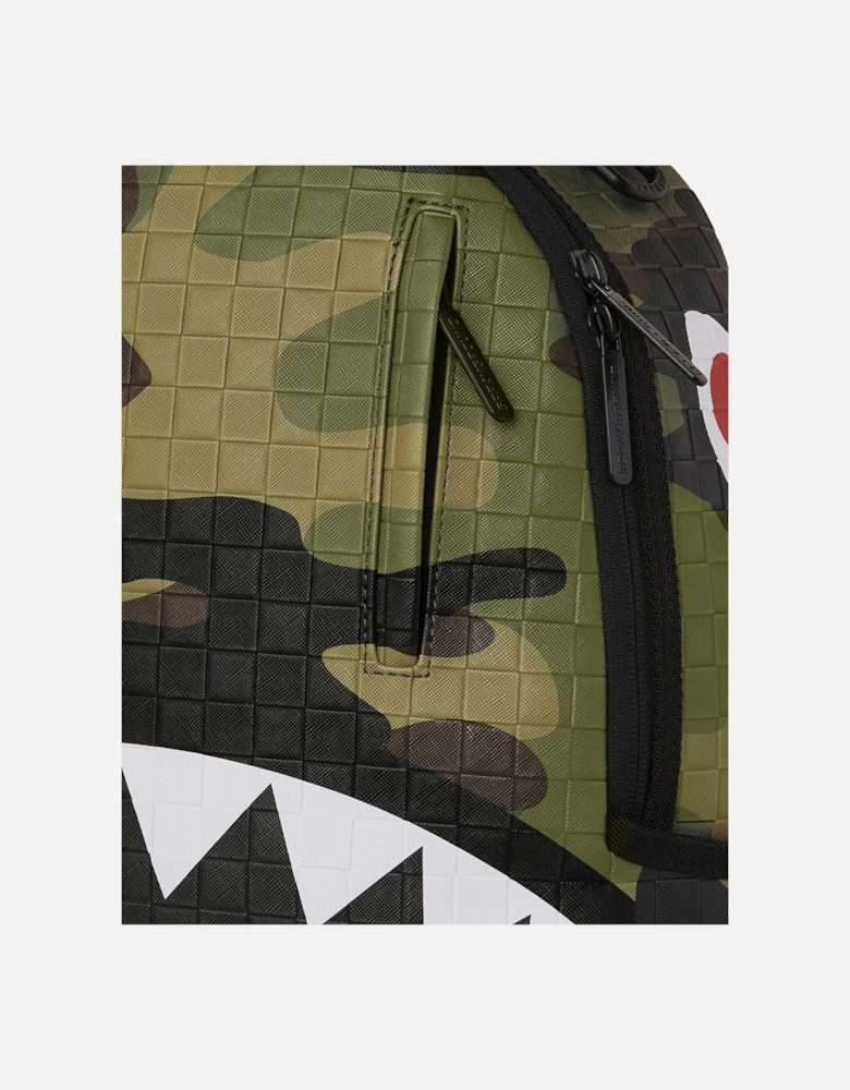 Woodland Camo Check Backpack - Camo
