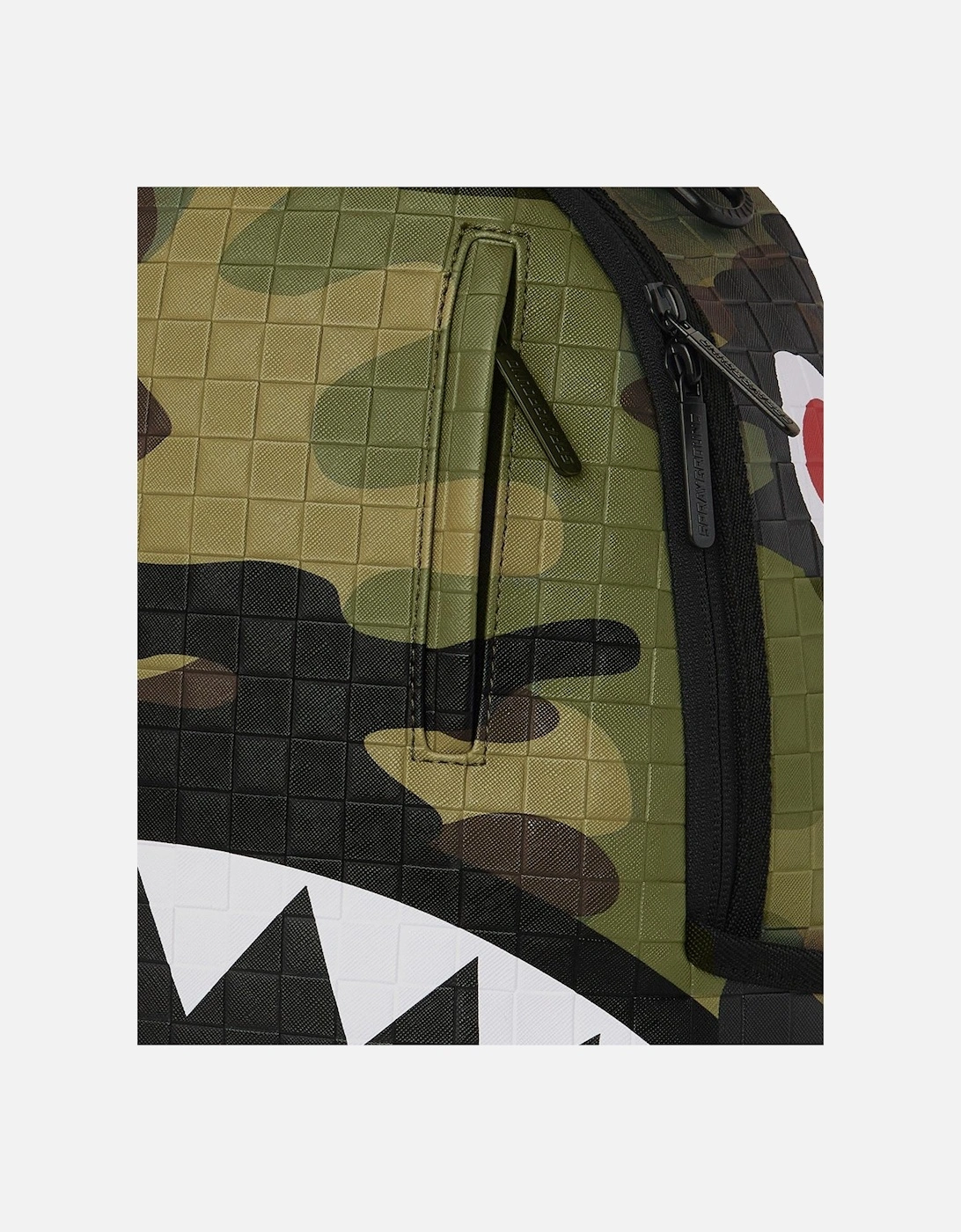 Woodland Camo Check Backpack - Camo