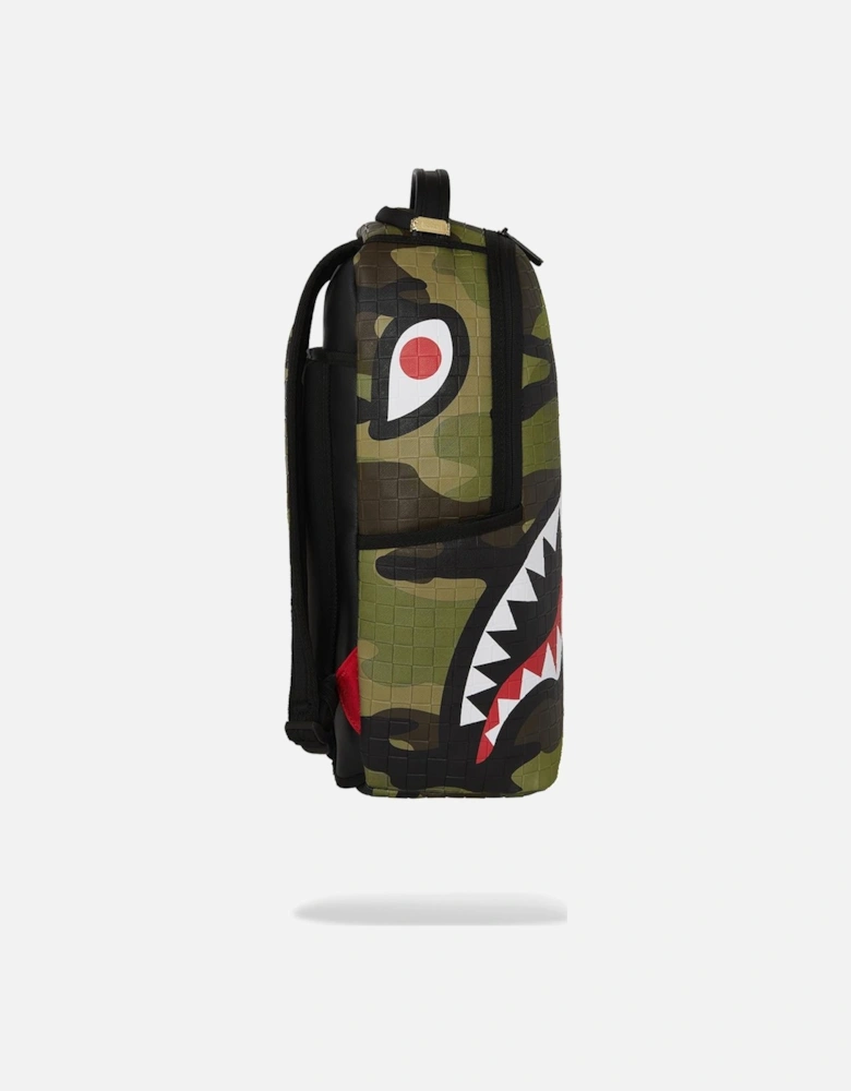 Woodland Camo Check Backpack - Camo