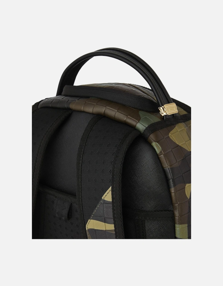 Woodland Camo Check Backpack - Camo