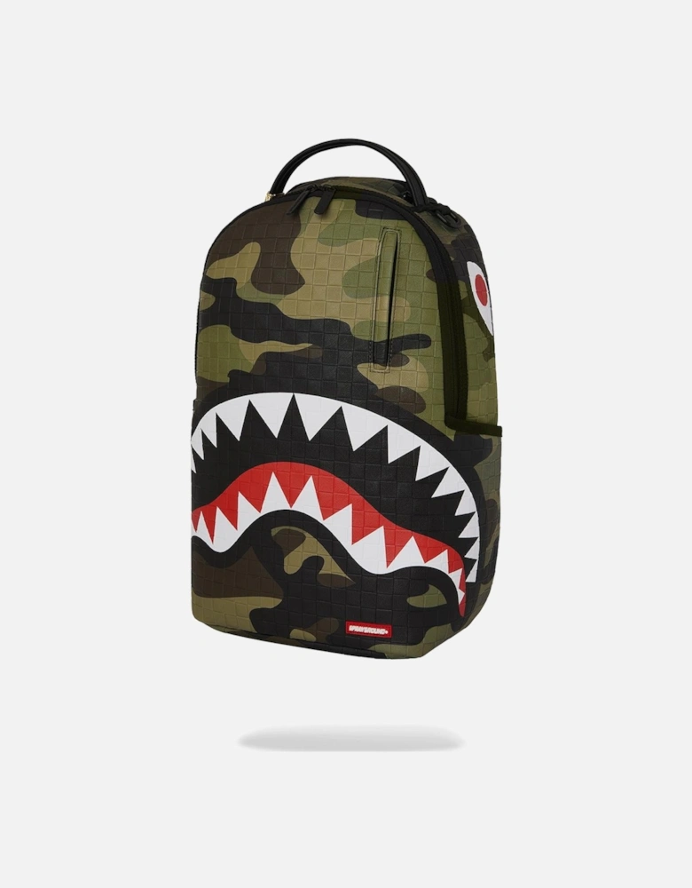 Woodland Camo Check Backpack - Camo