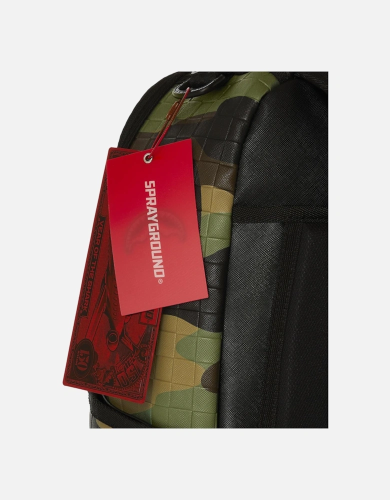 Woodland Camo Check Backpack - Camo
