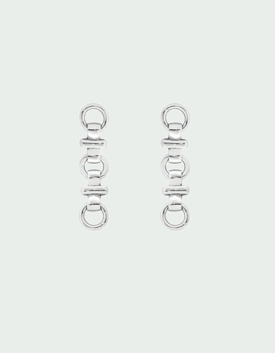 Tutti & Co Women's Silver/Silver Connect Earrings