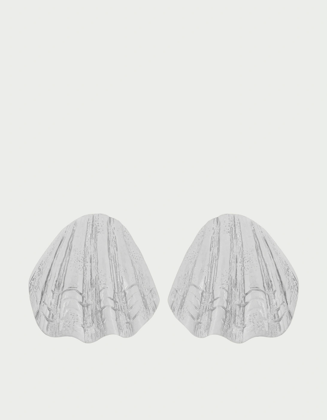 Tutti & Co Women's White Sandshell Earrings