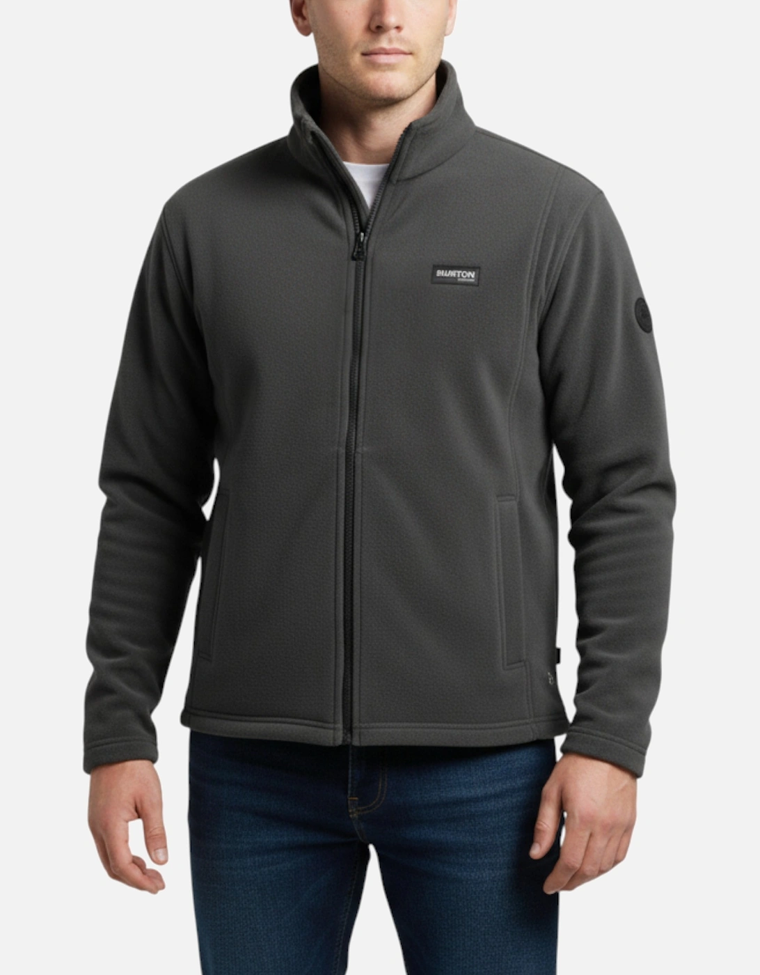 Mens Sweatshirt Full Zipper Jacket, 3 of 2
