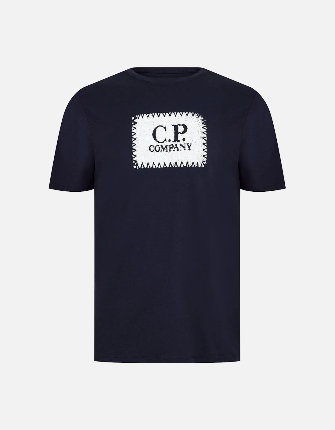 Block Logo T Shirt Navy, 2 of 1