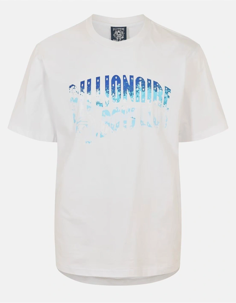 Arch Logo T Shirt White/Blue