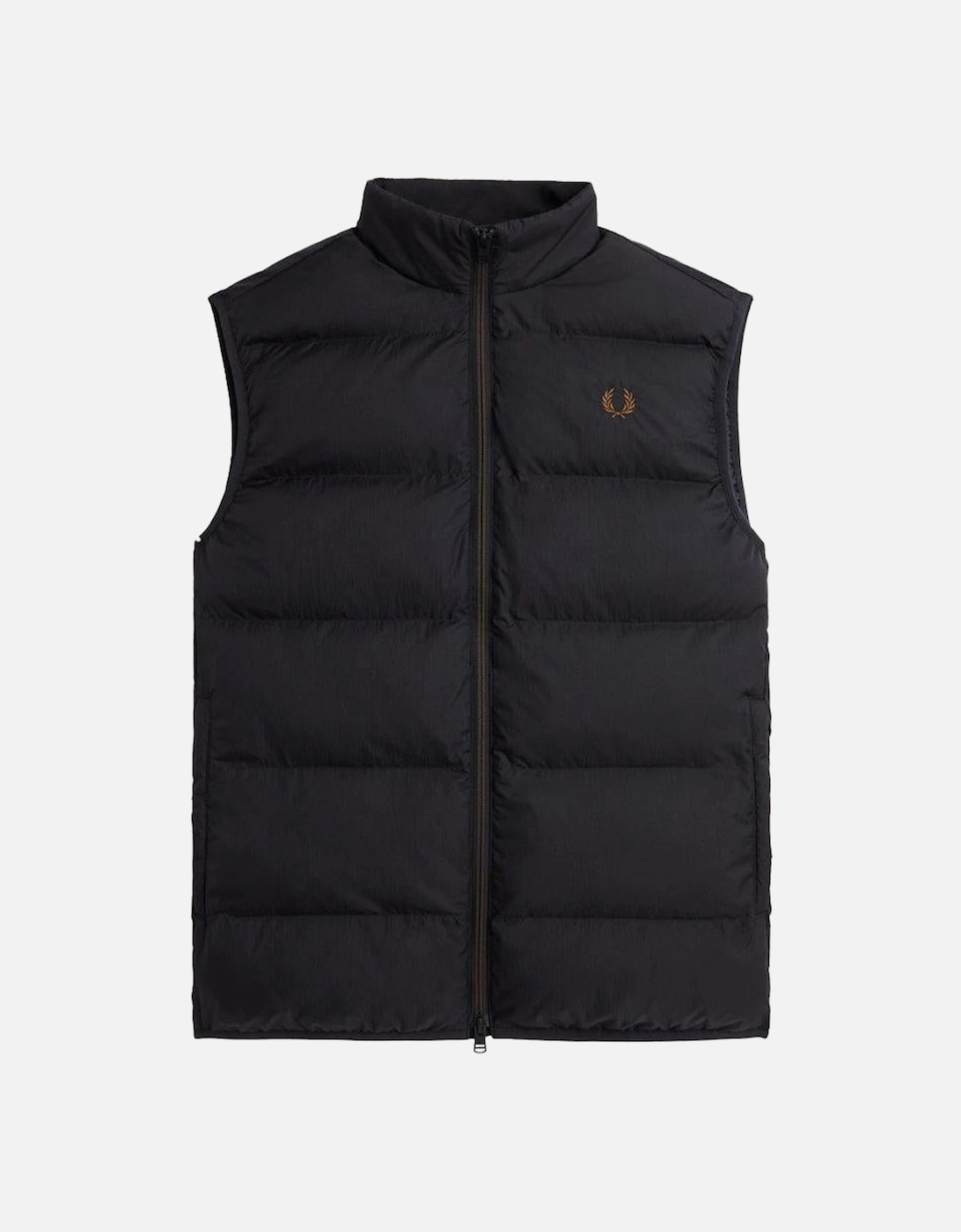 Insulated Padded Gilet Black, 4 of 3