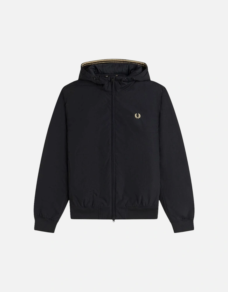 New Hooded Brentham Jacket Black