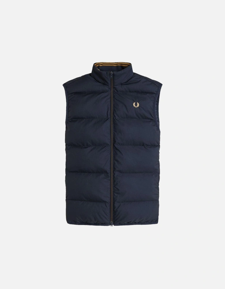 Insulated Padded Gilet Navy