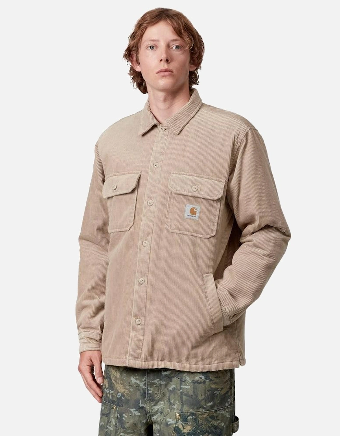 Corduroy Whitsome Shirt Jacket Wall