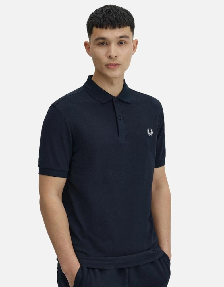 Plain Polo Shirt Navy