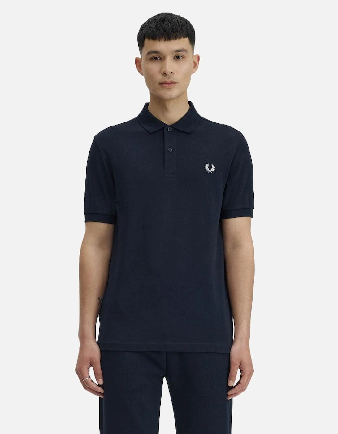 Plain Polo Shirt Navy