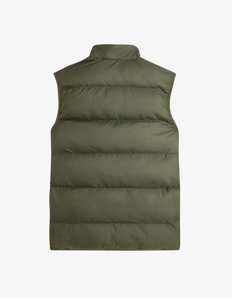 Insulated Padded Gilet Laurel Wreath Green
