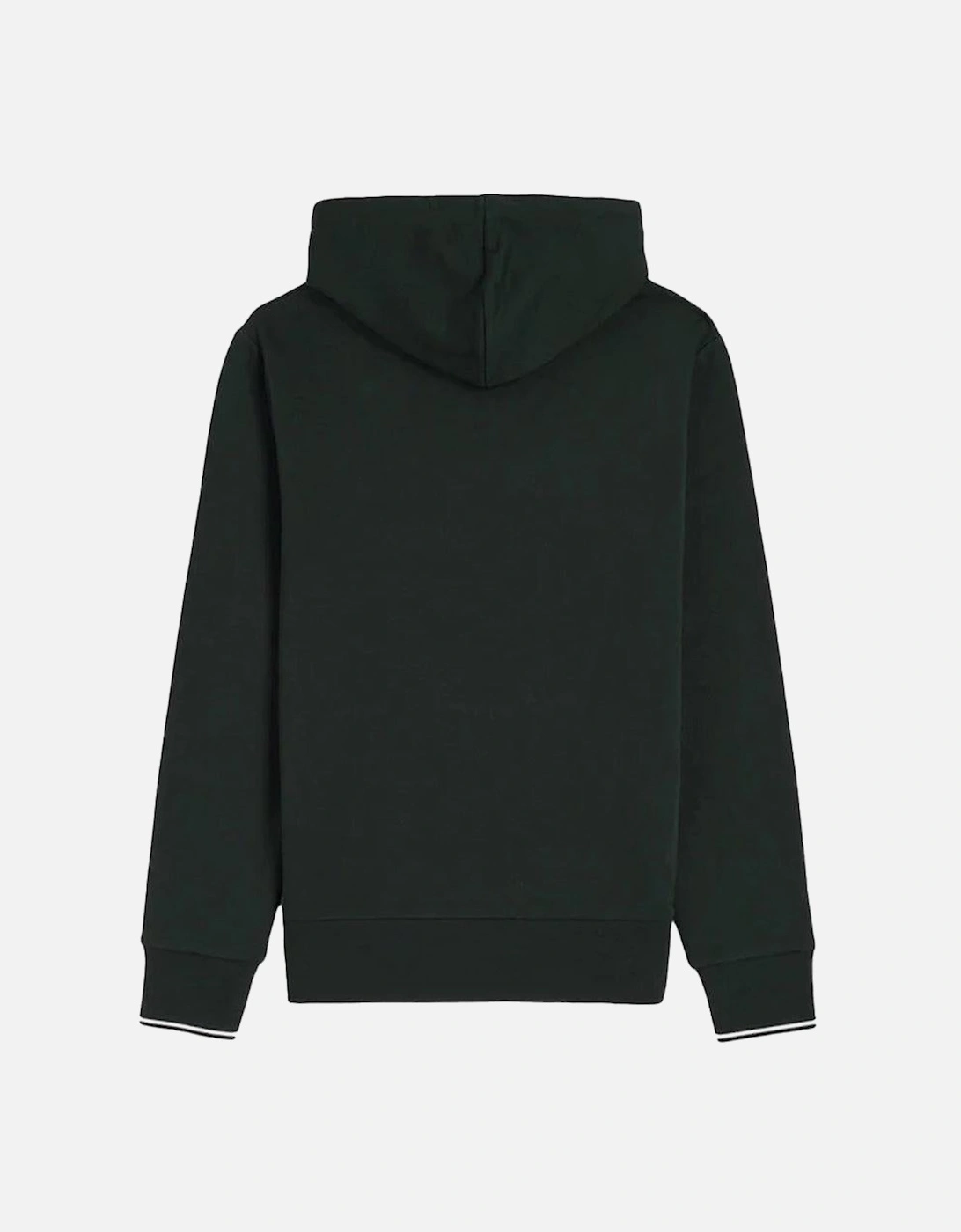 Tipped Hoodie Night Green/Snow White