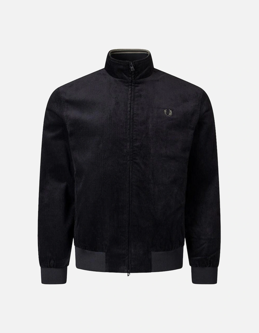 Men's Fred Perry Cord Brentham Jacket Black - Size: 44/Regular