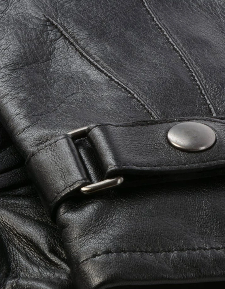 Mens Leather Gloves Black