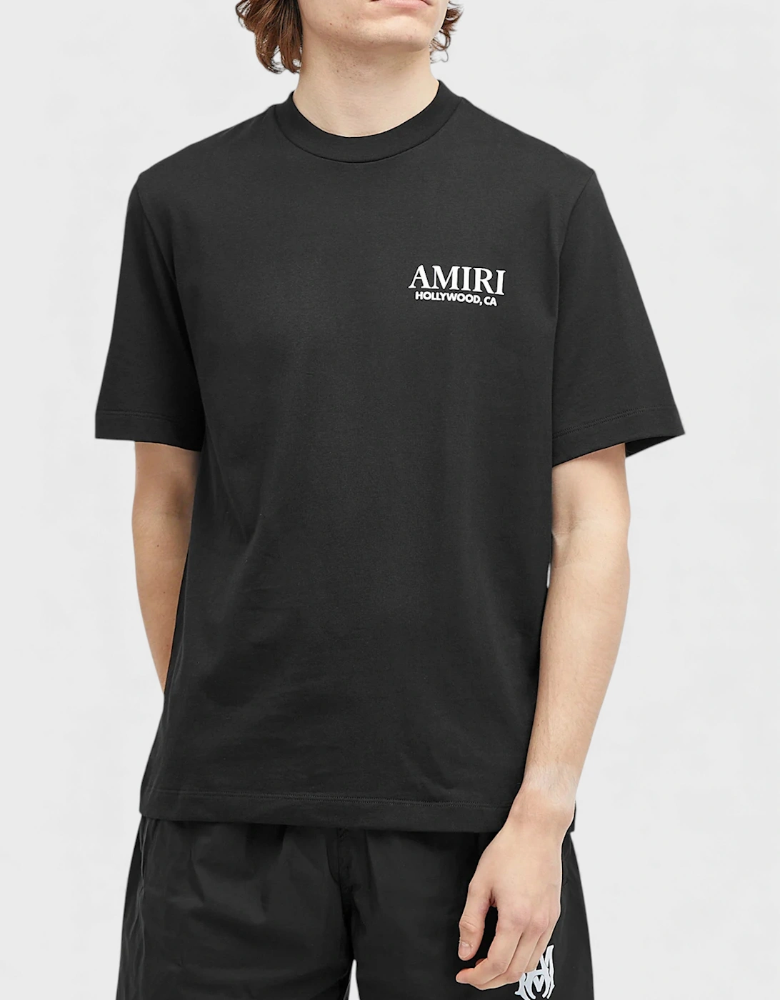 Stacked Bones Tee Black