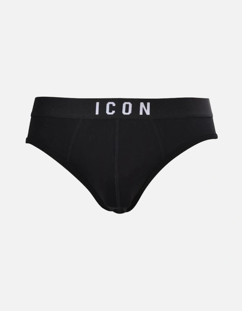 ICON Logo Brief, Black