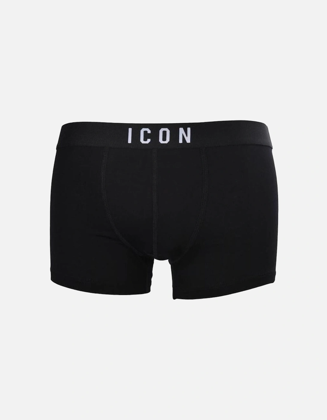 ICON Logo Boxer Trunk, Black, 5 of 4