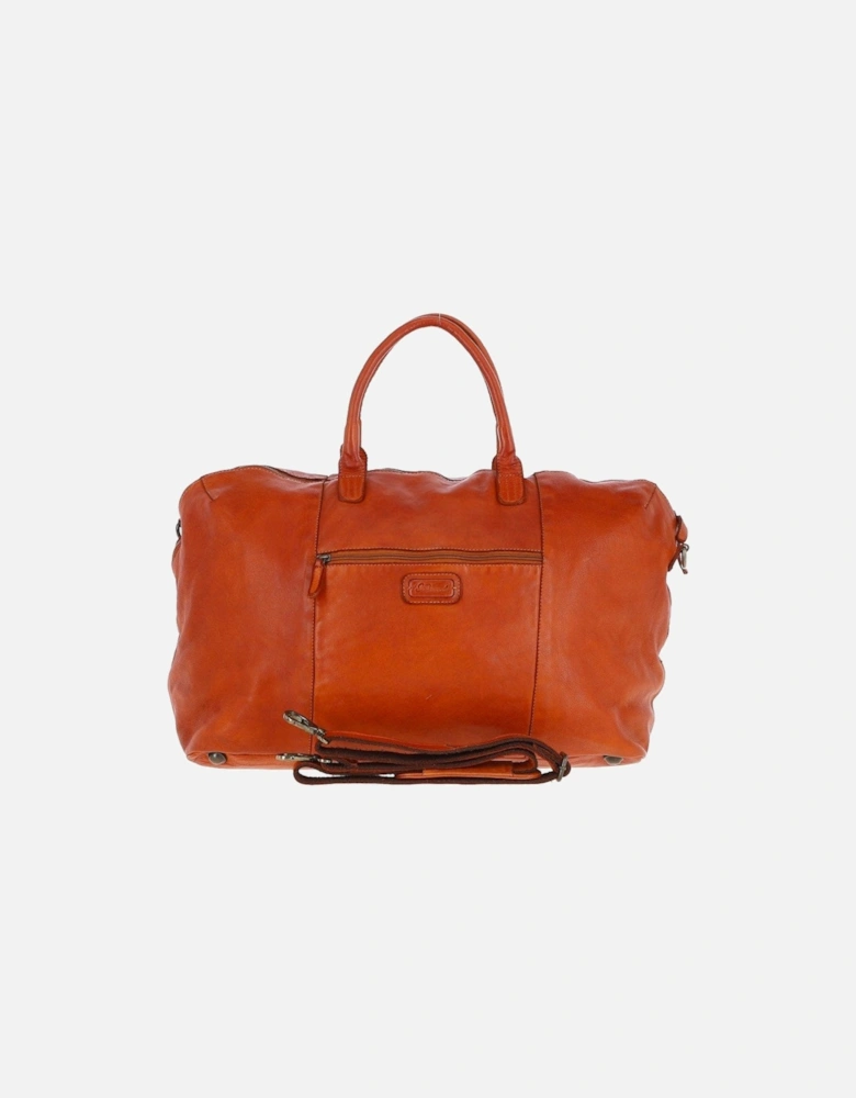 Dylan Leather Holdall Tan