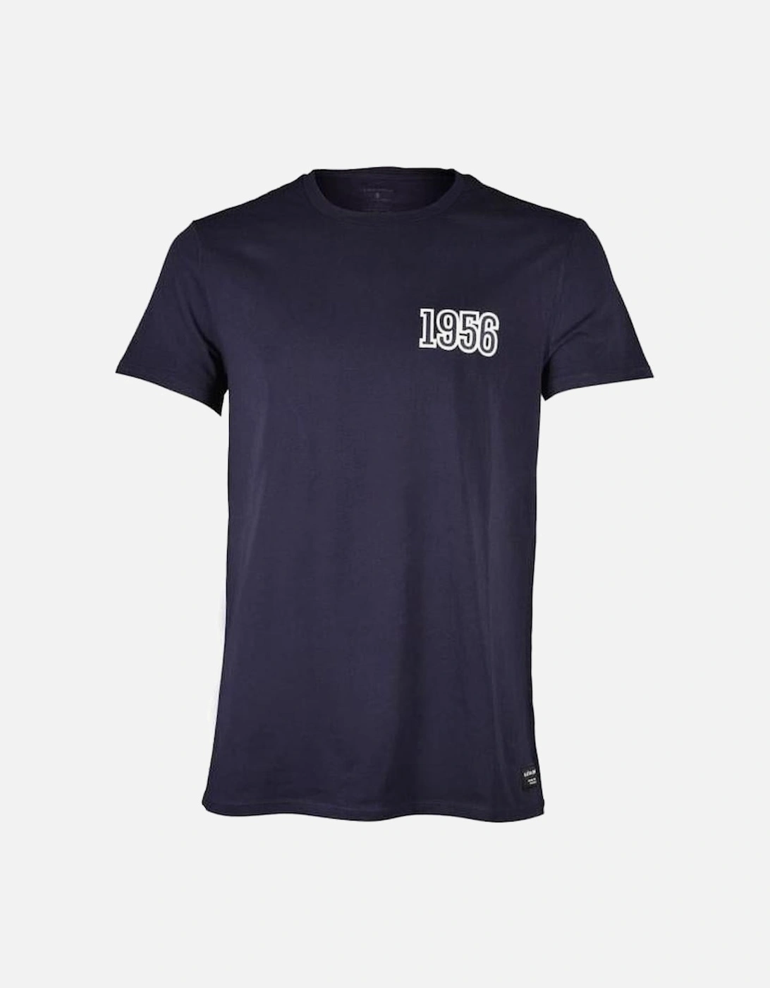 "1956" Logo Crew Neck T-Shirt, Navy, 7 of 6