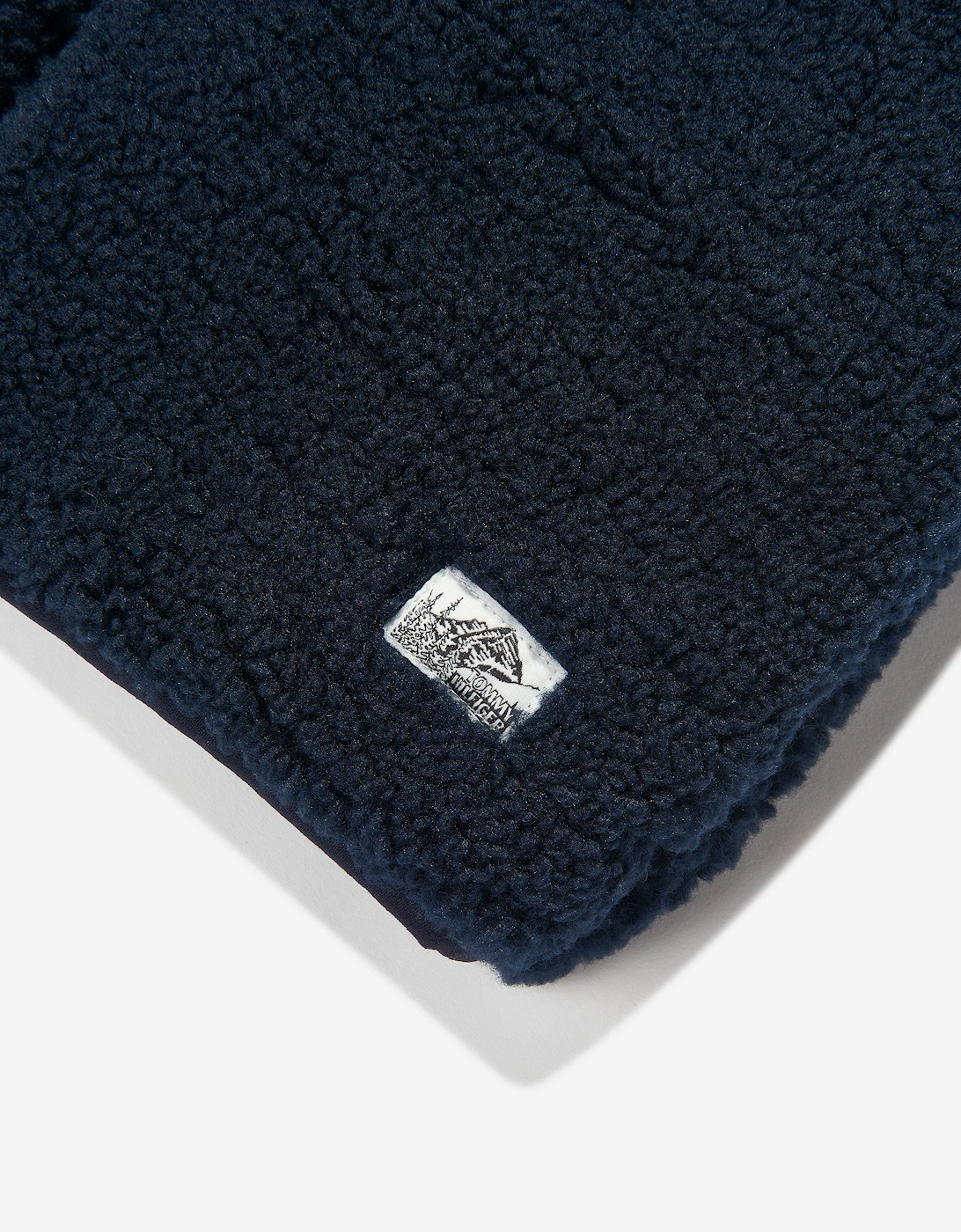 Kids Reversible Teddy Nylon Gilet in Navy