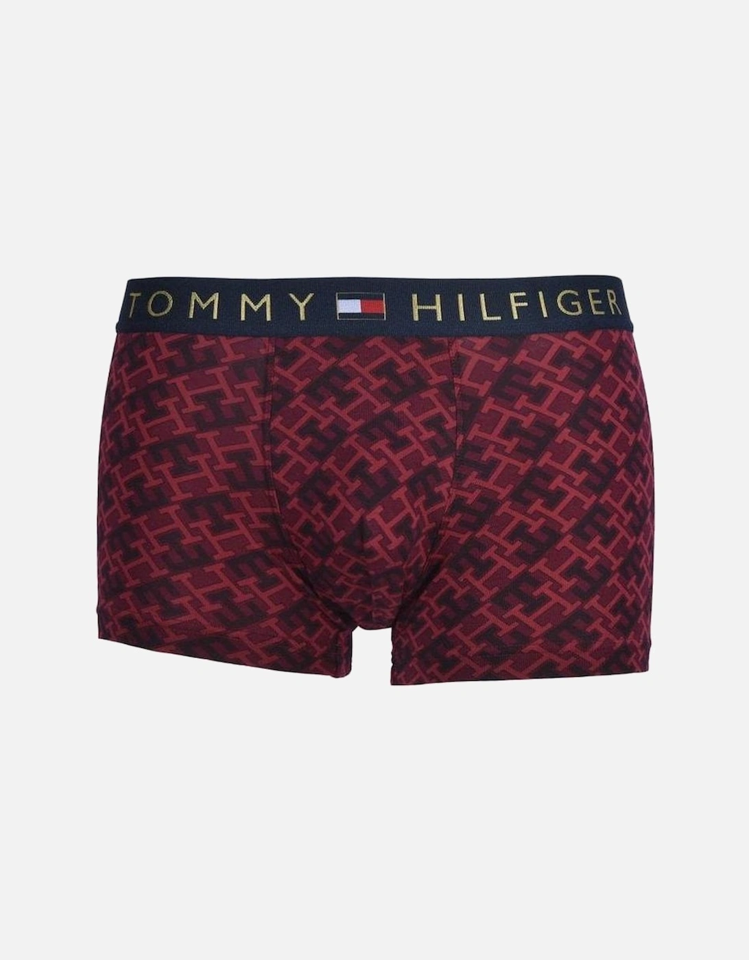Logo Monogram Boxer Trunk Gift Set, Burgundy, 5 of 4