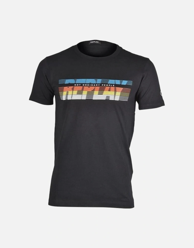 Flash Logo T-Shirt, Black