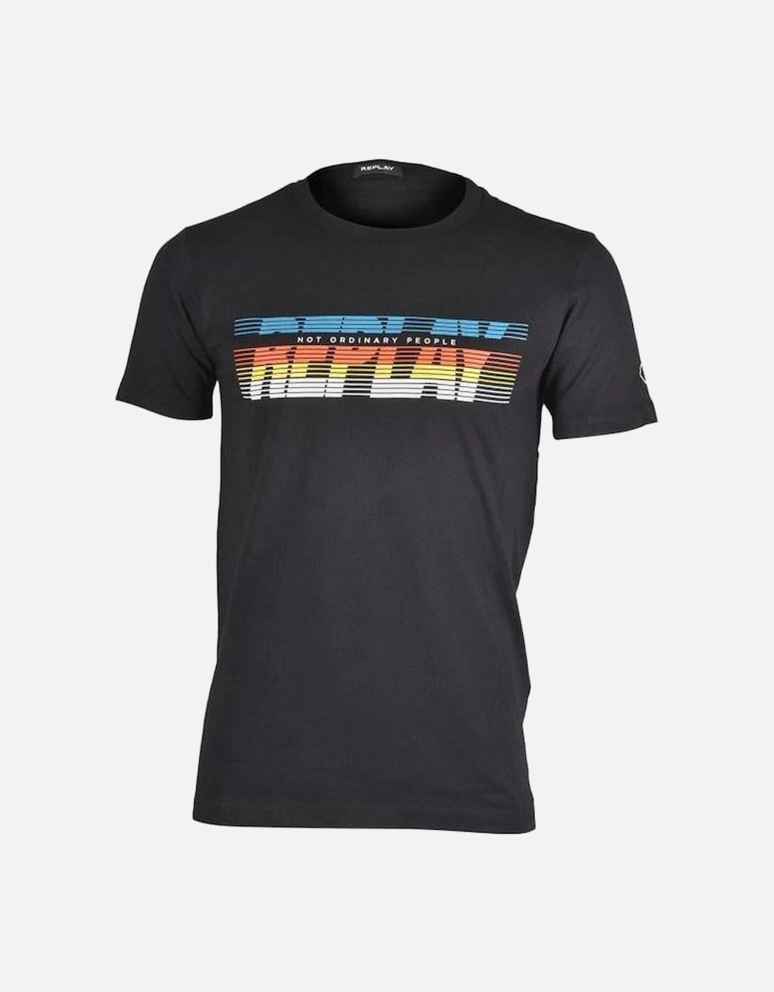 Flash Logo T-Shirt, Black, 4 of 3