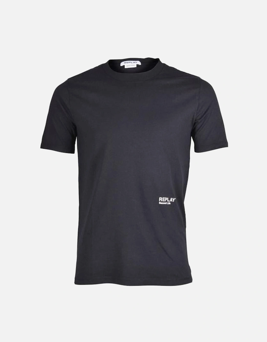 Second Life Print T-Shirt, Black, 5 of 4