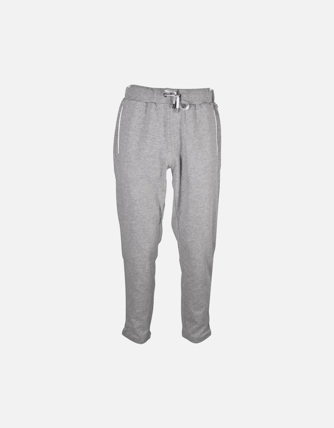 BOSS Cashmere Jogging Bottoms, Medium Grey Melange, 4 of 3