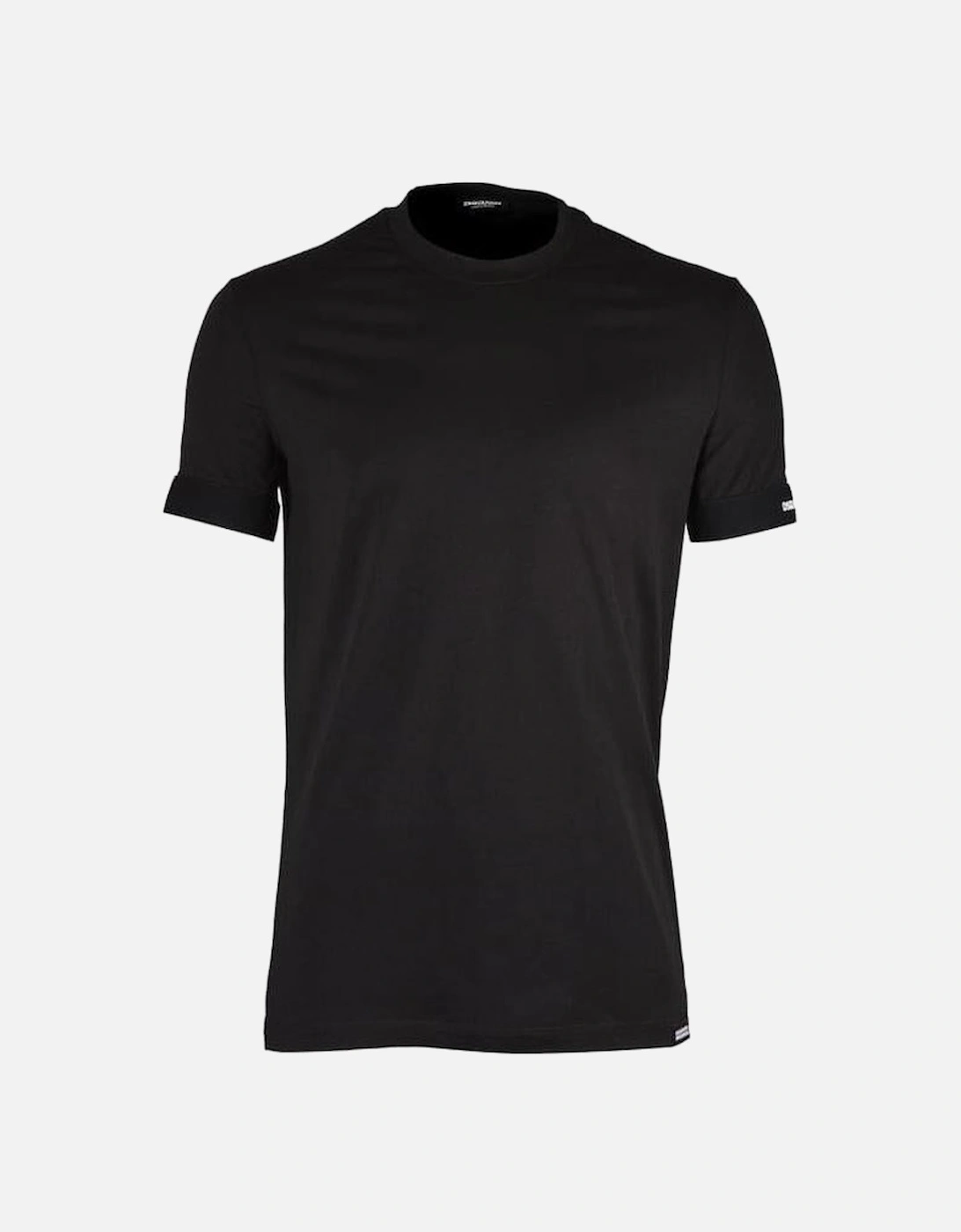 Logo Sleeve T-Shirt, Black, 5 of 4