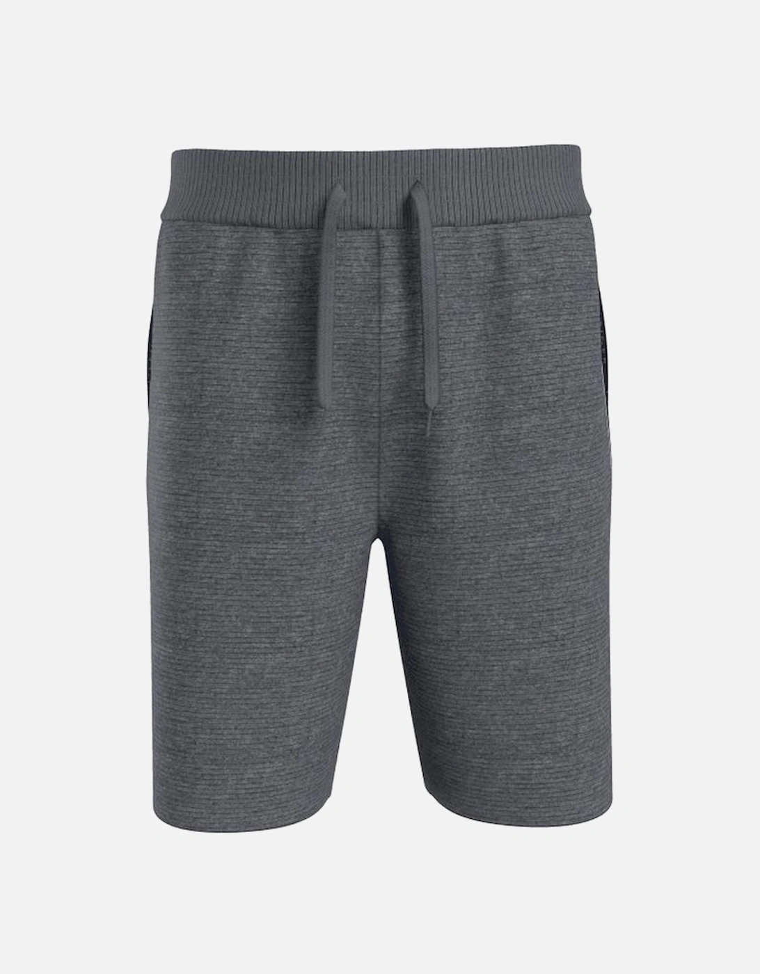 Soft Ribbed Tracksuit Shorts, Dark Grey Heather, 6 of 5