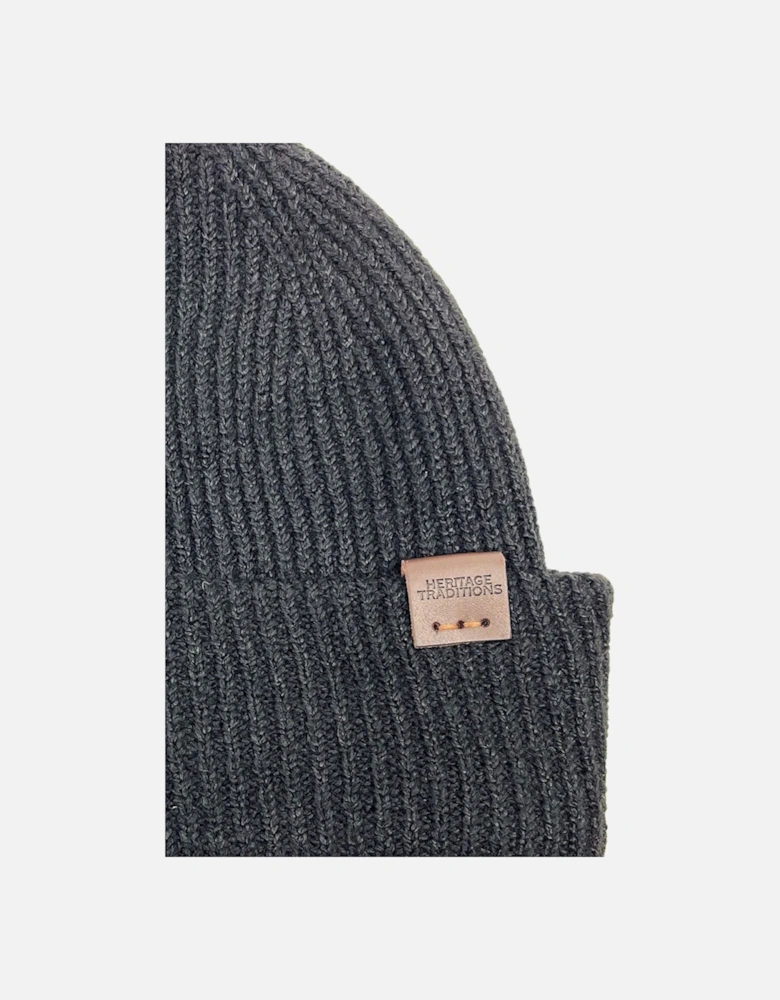 Heritage Traditions Fisherman recycled Beanie Black