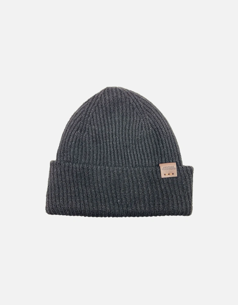 Heritage Traditions Fisherman recycled Beanie Black