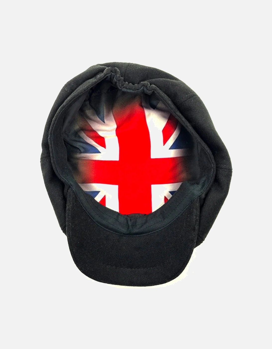 Heritage Traditions Carlyle Wool Melton Newsboy Cap Black