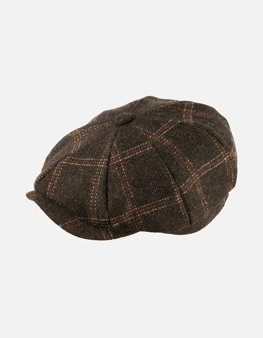 Heritage Traditions Tweed Newsboy Cap Window Pane Green, 2 of 1