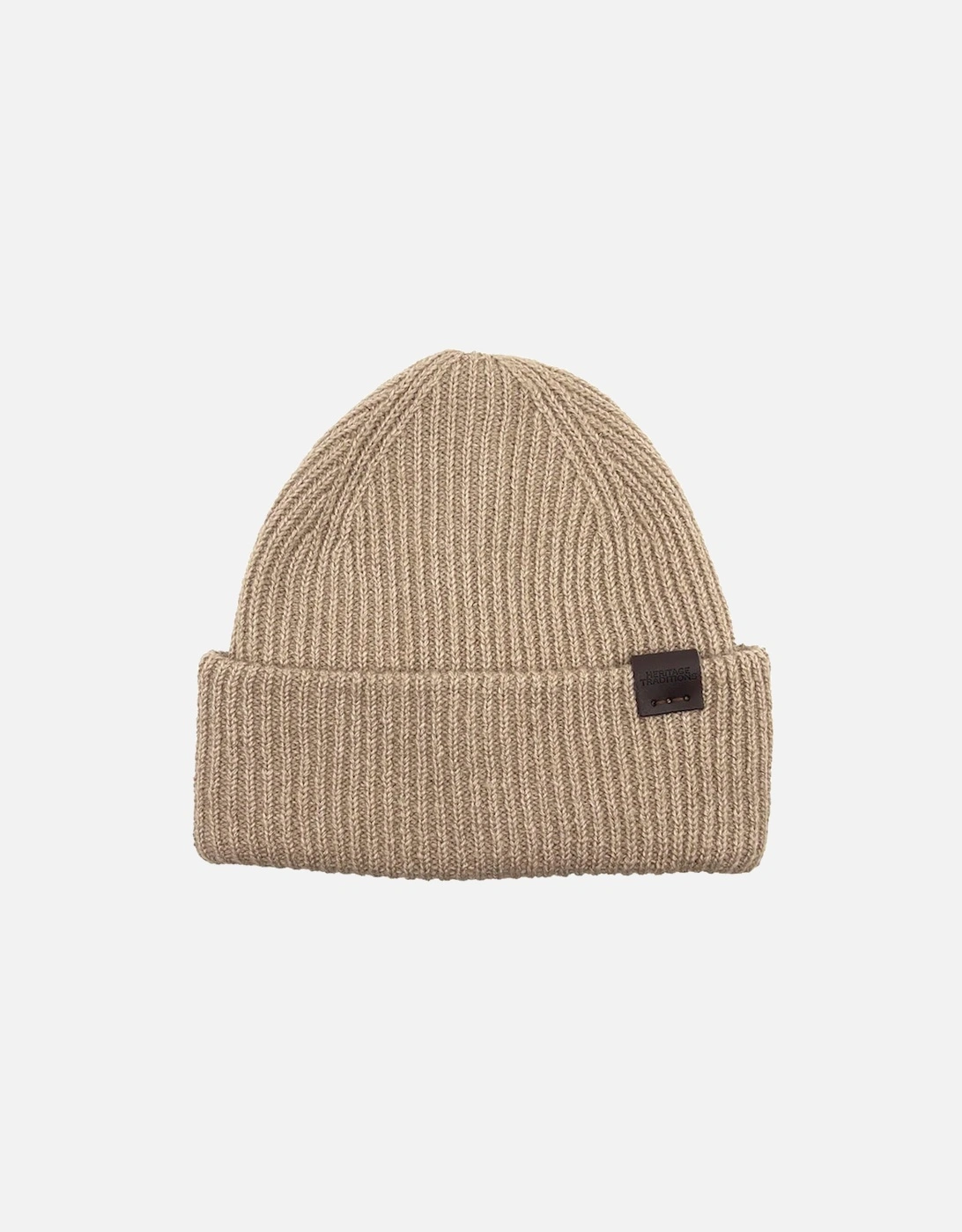 Heritage Traditions Fisherman Recycled Beanie CAMEL, 3 of 2