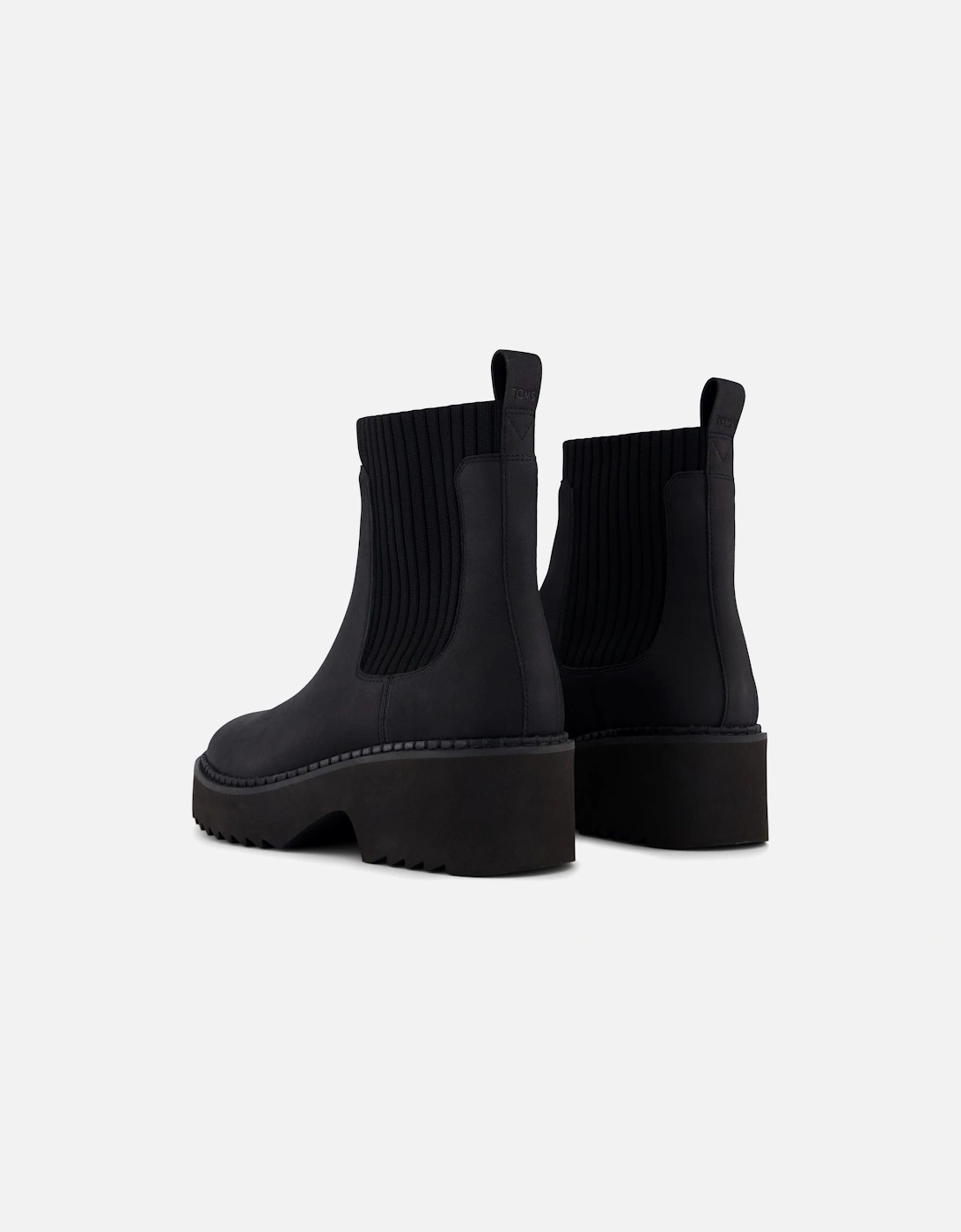 Millie Nubuck Leather Women's Black Boots