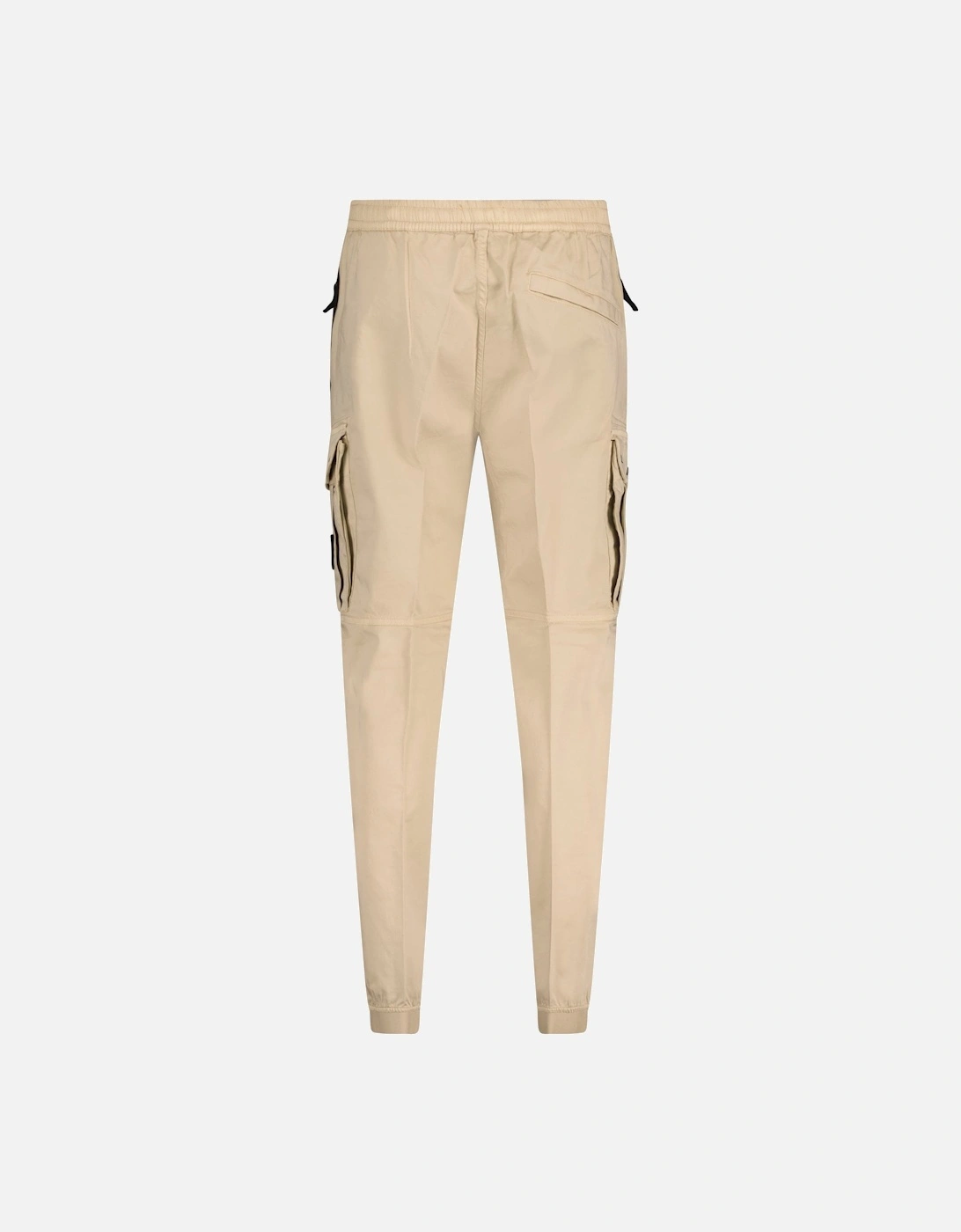 Cargo Cuffed Trousers Sand