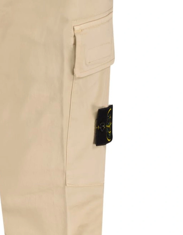 Cargo Cuffed Trousers Sand