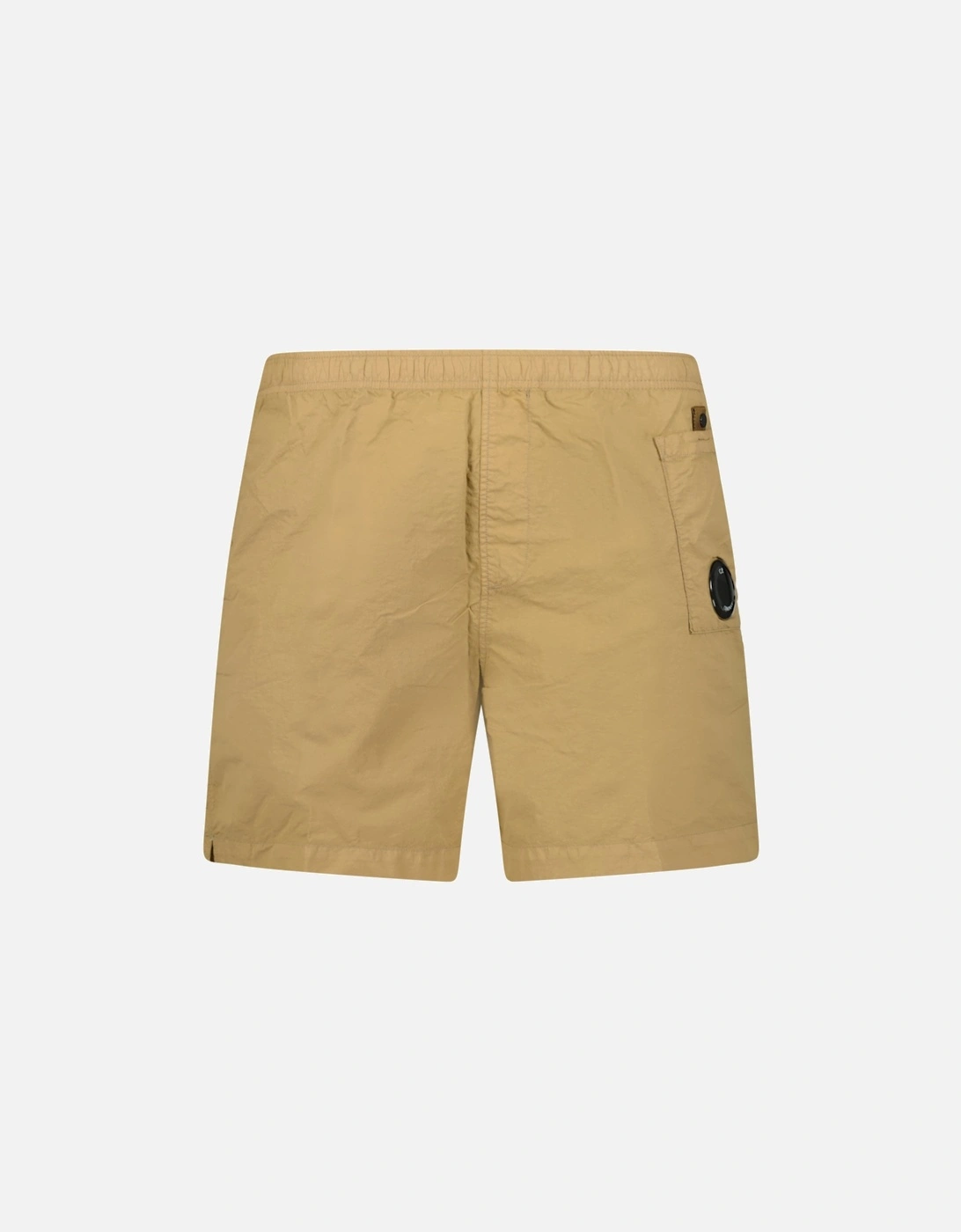 Flatt Nylon Lens-Detail Swim Shorts Sand, 3 of 2